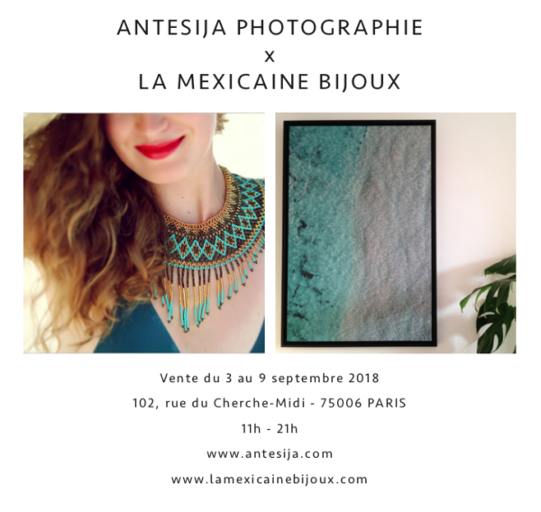 Vente Antesija Photographie x La Mexicaine Bijoux 3-9 septembre 2018